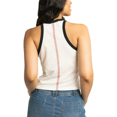 San Francisco Giants Lusso Women's Jane Tank Top - White Tanks