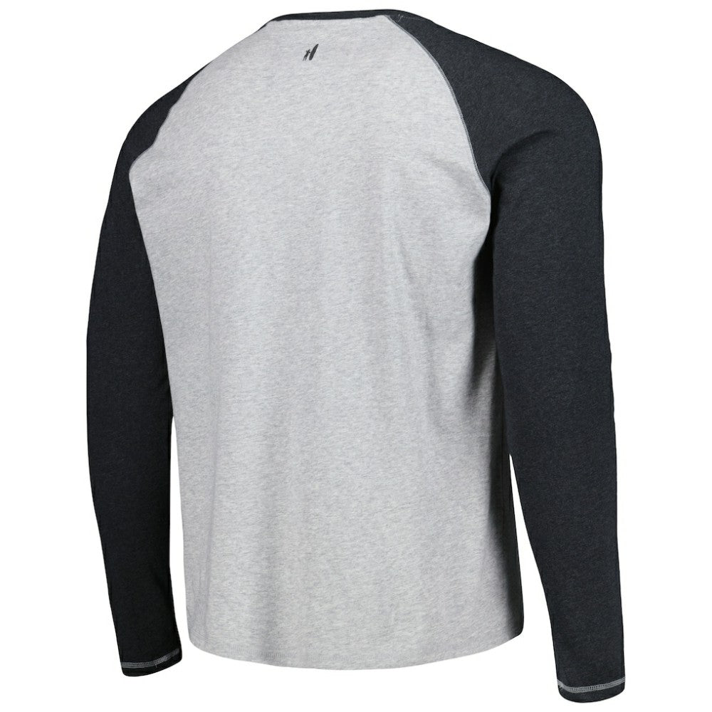 San Francisco Giants johnnie-O Alsen Raglan Long Sleeve T-Shirt - Charcoal/Heather Gray T-shirts