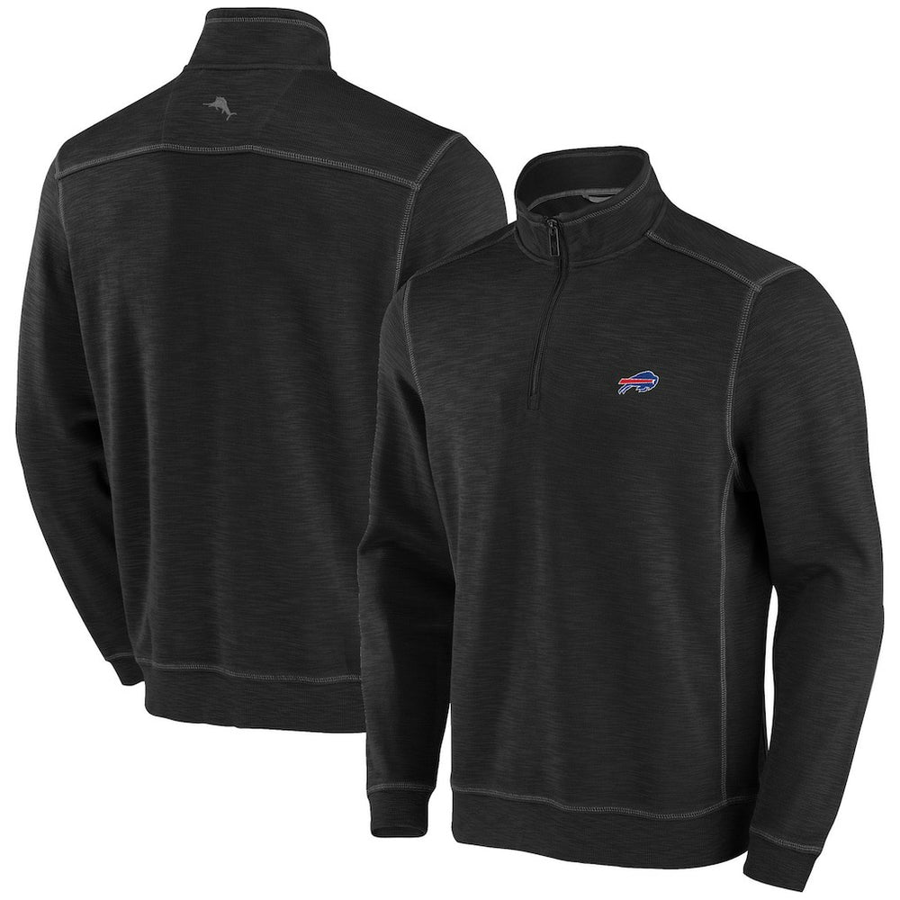 Buffalo Bills Big & Tall Tobago Bay Half-Zip Sweatshirt - Royal Sweatshirts