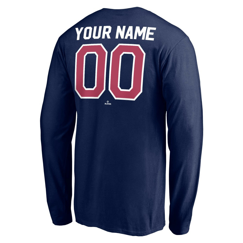 California Angels Personalized Cooperstown Collection Winning Streak Long Sleeve T-Shirt - Navy T-shirts