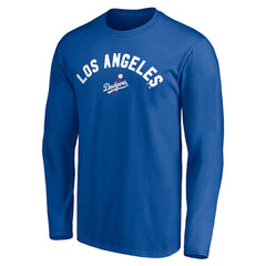 Los Angeles Dodgers Personalized Cooperstown Collection Winning Streak Long Sleeve T-Shirt - Royal T-shirts