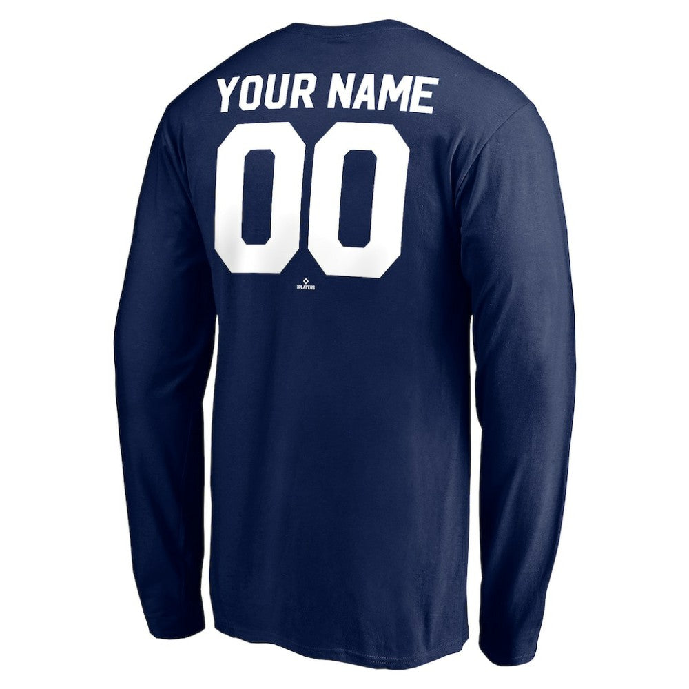 Chicago White Sox Personalized Cooperstown Collection Alternate Winning Streak Long Sleeve T-Shirt - Navy T-shirts