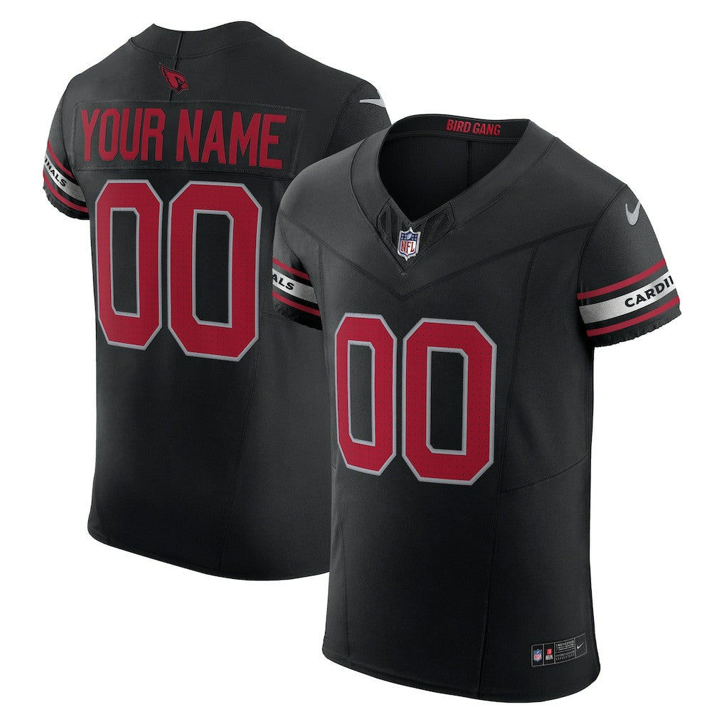 Arizona Cardinals Vapor F.U.S.E. Elite Custom Jersey - Black Jerseys