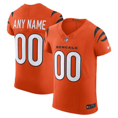 Cincinnati Bengals Alternate Vapor F.U.S.E. Elite Custom Jersey - Men's Orange Jerseys