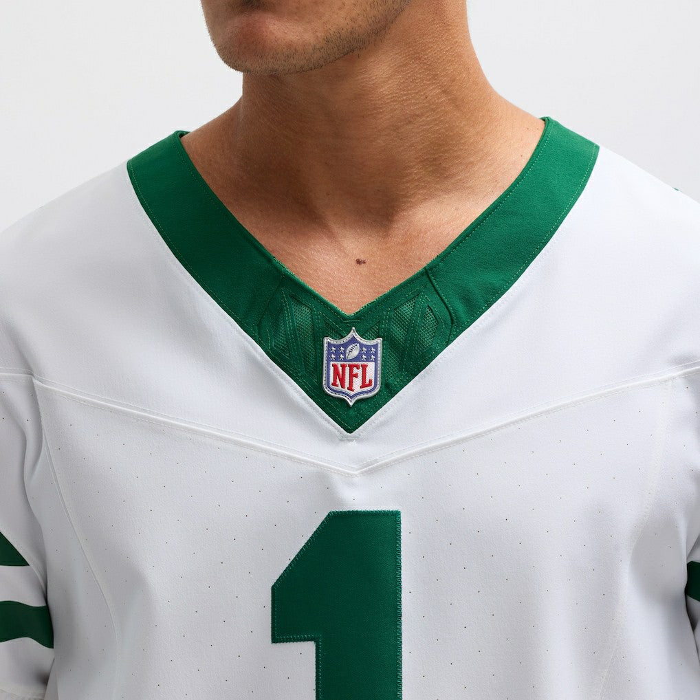 Ahmad Sauce Gardner New York Jets Alternate Vapor F.U.S.E. Elite Jersey - White Jerseys