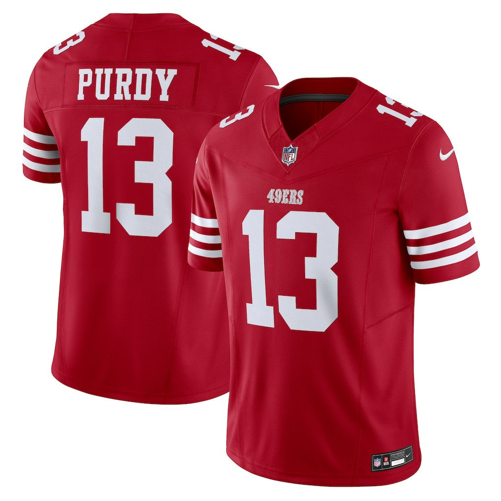 Brock Purdy San Francisco 49ers Vapor F.U.S.E. Limited Jersey - Scarlet Jerseys