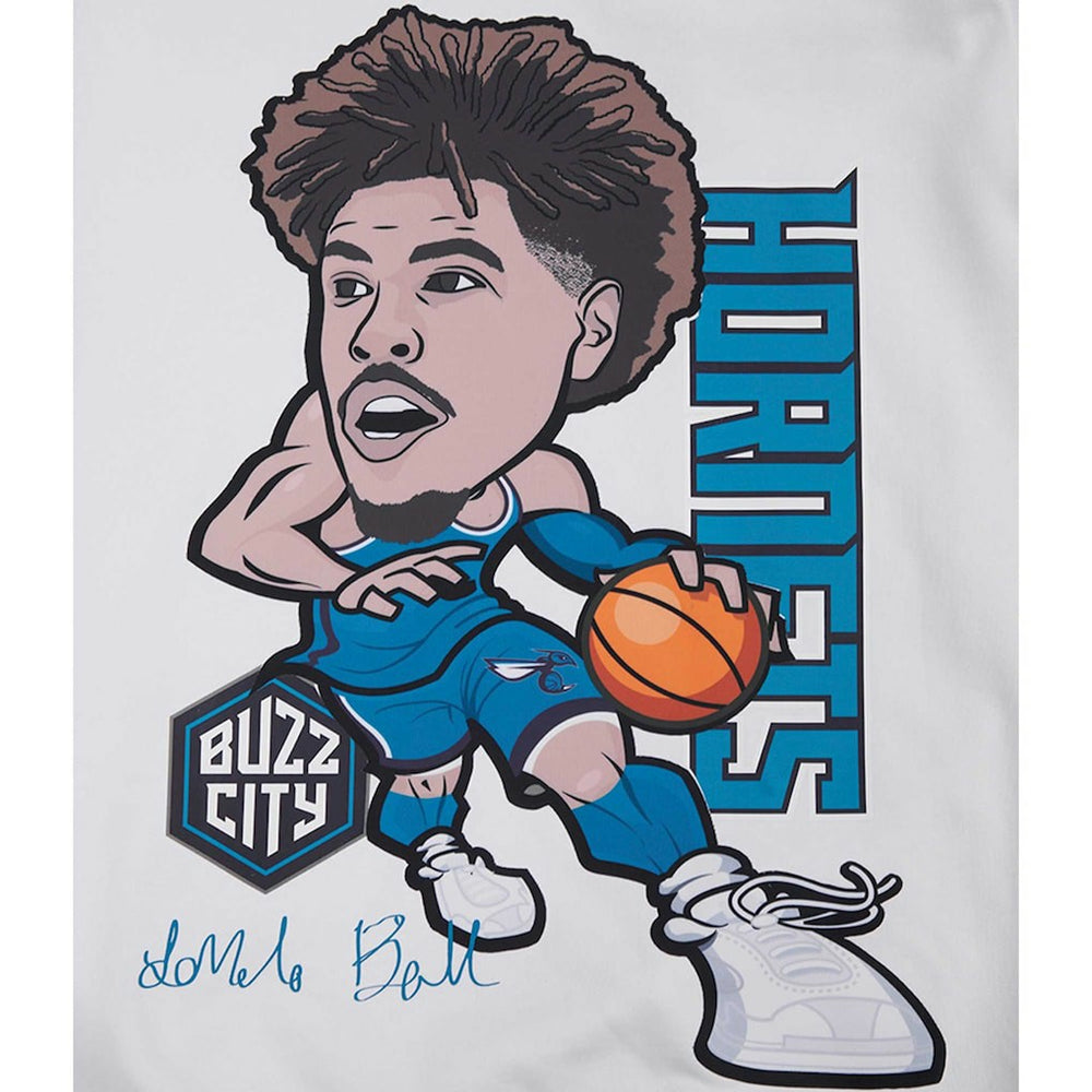 LaMelo Ball Charlotte Hornets Pro Standard Avatar Pullover Sweatshirt White outlet