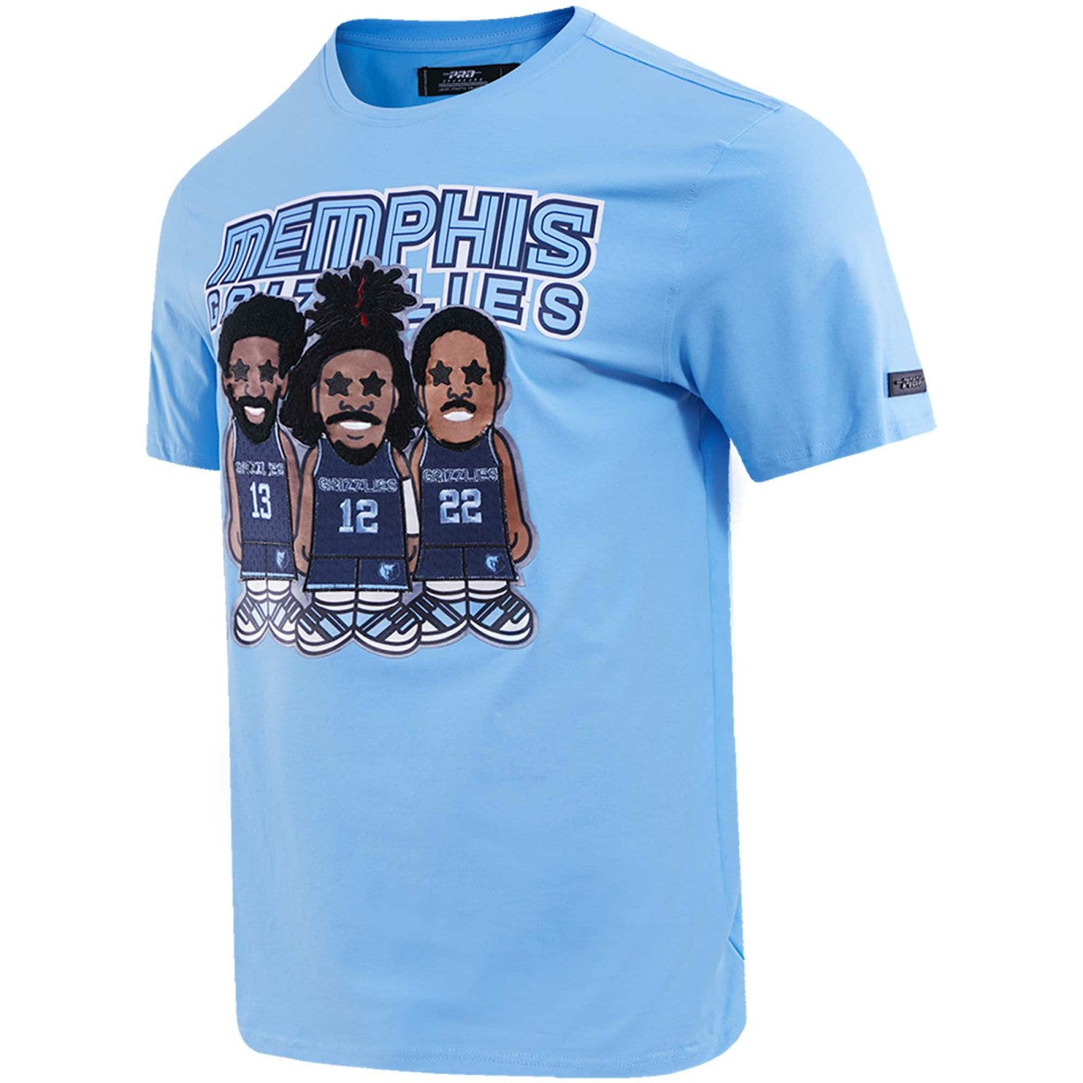Jaren Jackson Jr., Ja Morant, Desmond Bane Memphis Grizzlies Pro Standard Multi Lineup T-Shirt Light Blue outlet