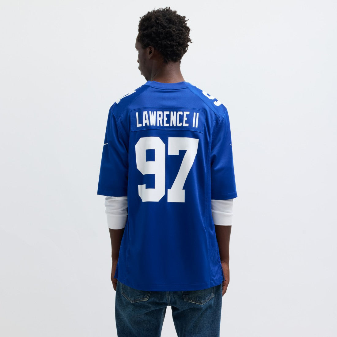 Dexter Lawrence II New York Giants Team Game Player Jersey - Royal Jerseys