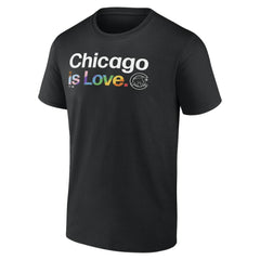 Chicago Cubs City Pride T-Shirt - Black T-shirts