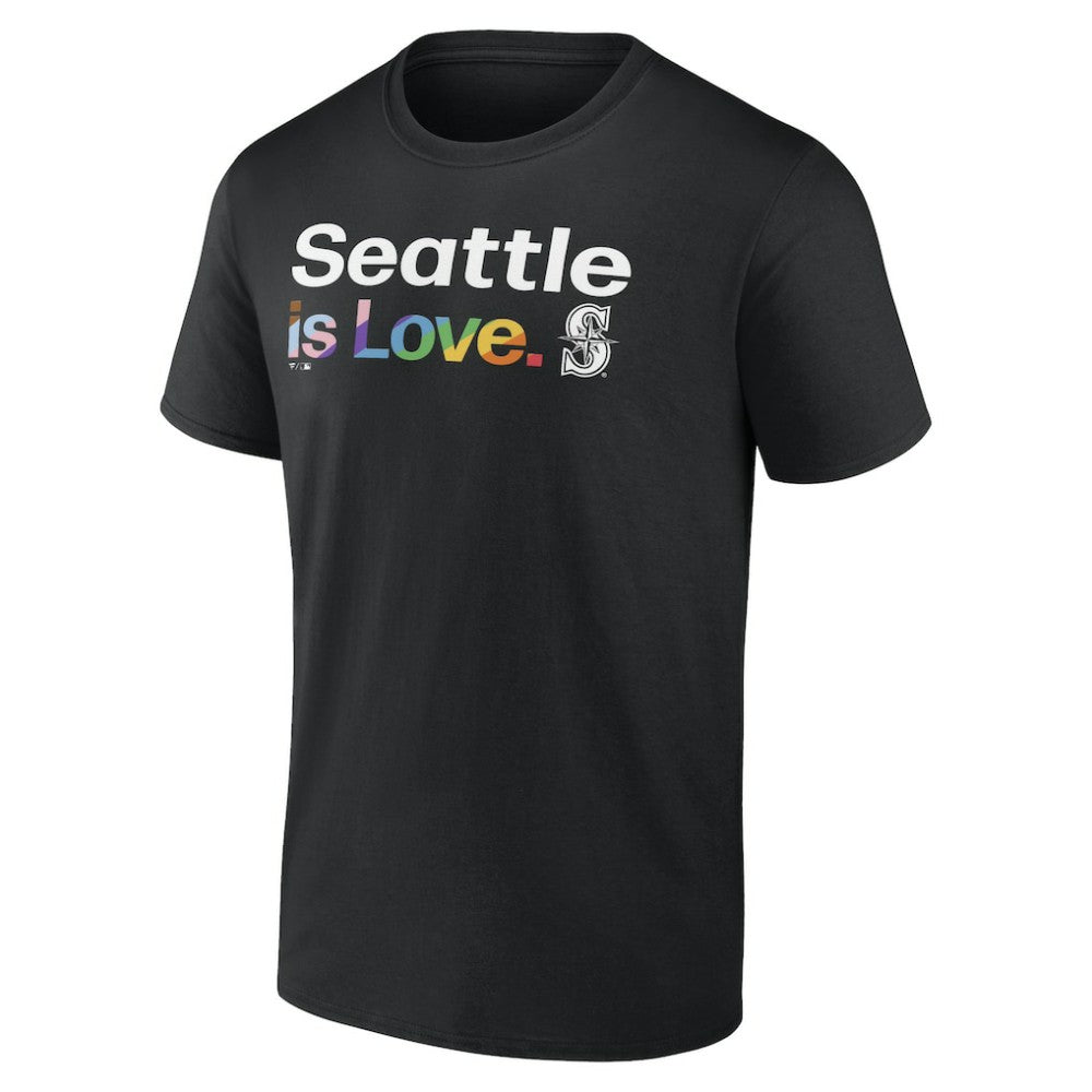 Seattle Mariners City Pride T-Shirt - Black T-shirts