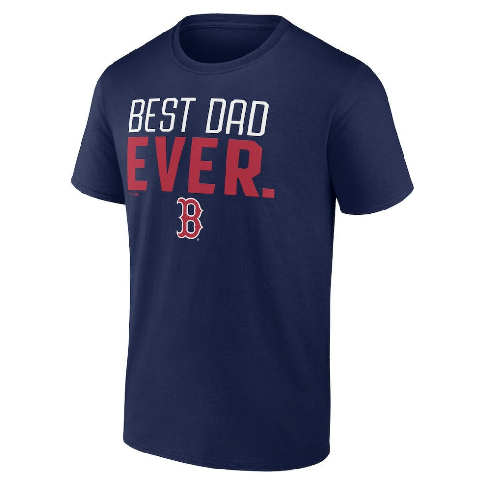 Boston Red Sox Best Dad Ever T-Shirt - Navy T-shirts
