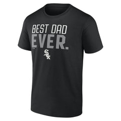 Chicago White Sox Best Dad Ever T-Shirt - Black T-shirts