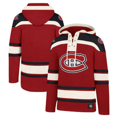 Montreal Canadiens '47 Superior Lacer Hoodie - Red | US 5350624