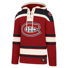 Montreal Canadiens '47 Superior Lacer Hoodie - Red | US 5350624