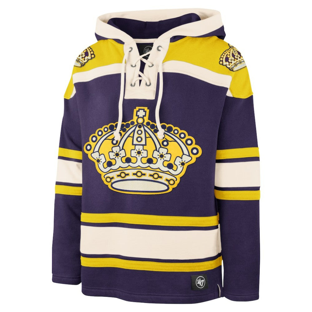 Los Angeles Kings '47 Superior Lacer Hoodie - Purple | US 5350626