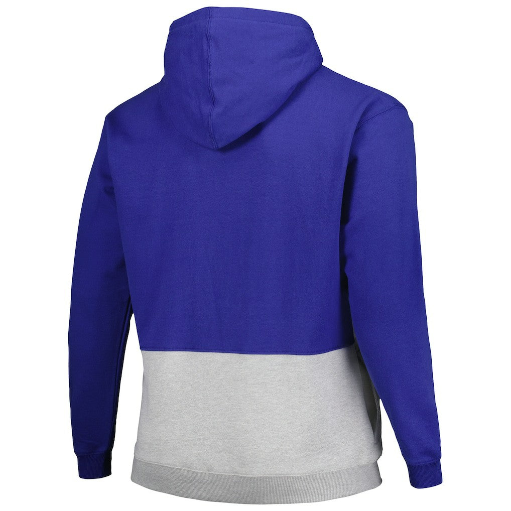 Philadelphia 76ers Big & Tall Anorak Half-Zip Hoodie Royal - Fanatics