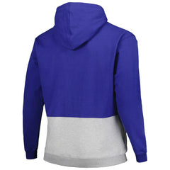 Golden State Warriors Big & Tall Anorak Half-Zip Hoodie Royal - Fanatics