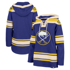 Buffalo Sabres '47 Women's Superior Lacer Pullover Hoodie - Royal | US 5351048