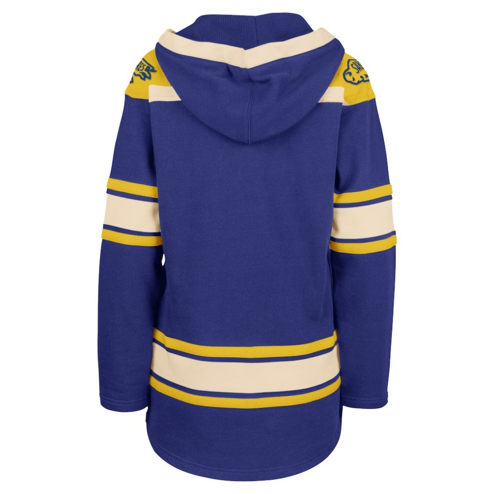 Buffalo Sabres '47 Women's Superior Lacer Pullover Hoodie - Royal | US 5351048