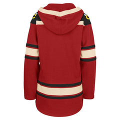 Chicago Blackhawks '47 Women's Superior Lacer Pullover Hoodie - Red | US 5351050