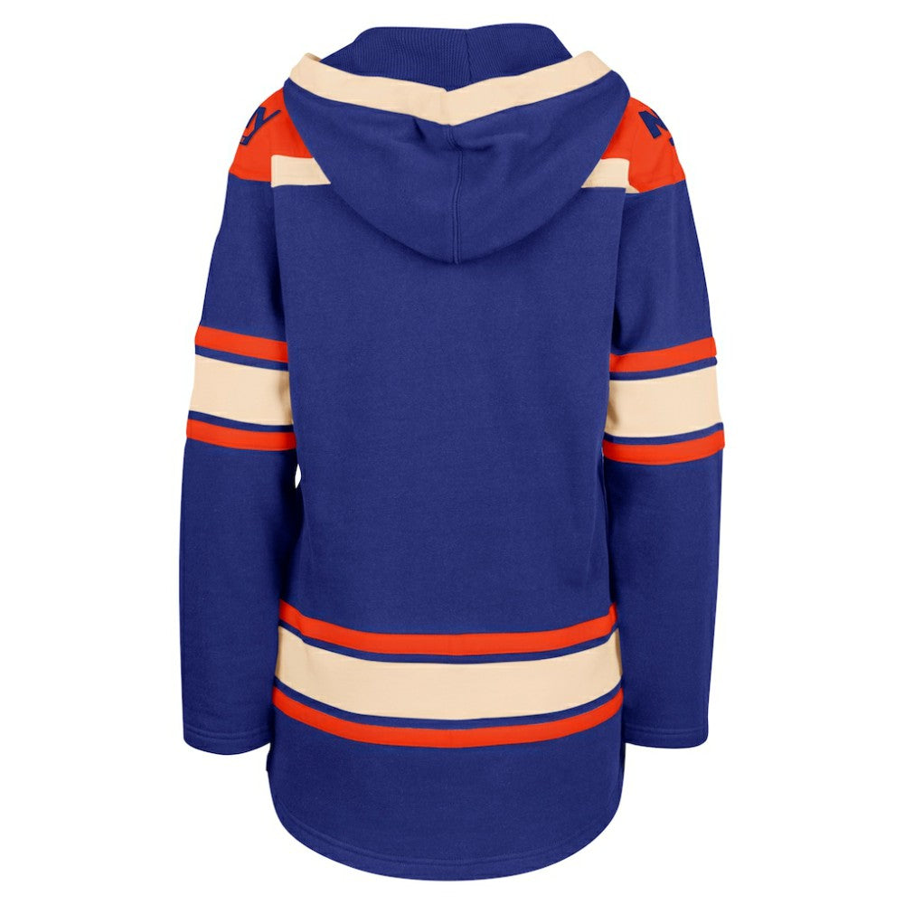 New York Islanders '47 Women's Superior Lacer Pullover Hoodie - Royal | US 5351058