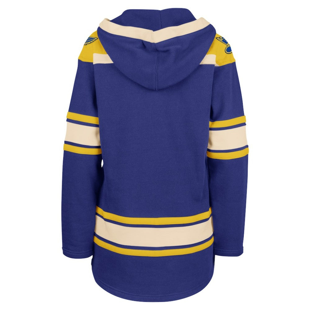 St. Louis Blues '47 Women's Superior Lacer Pullover Hoodie - Blue | US 5351063