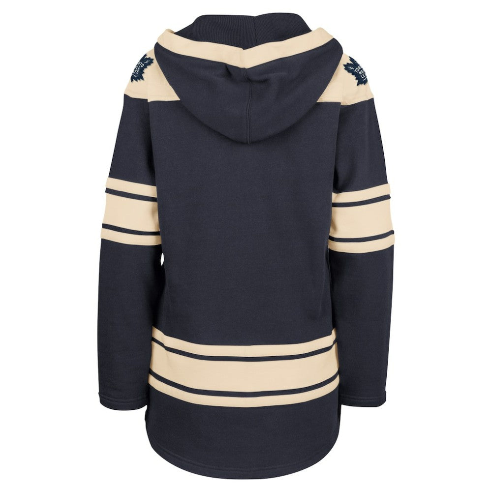 Toronto Maple Leafs '47 Women's Superior Lacer Pullover Hoodie - Navy | US 5351064