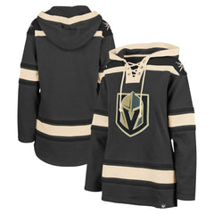 Vegas Golden Knights '47 Women's Superior Lacer Pullover Hoodie - Gray | US 5351076