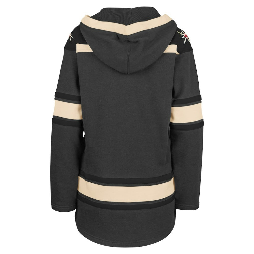 Vegas Golden Knights '47 Women's Superior Lacer Pullover Hoodie - Gray | US 5351076