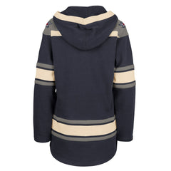 Winnipeg Jets '47 Women's Superior Lacer Pullover Hoodie - Navy | US 5351078