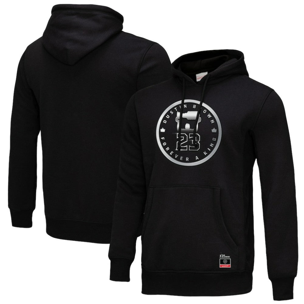 Dustin Brown Los Angeles Kings Mitchell & Ness Forever A King Pullover Hoodie - Black | US 5353039