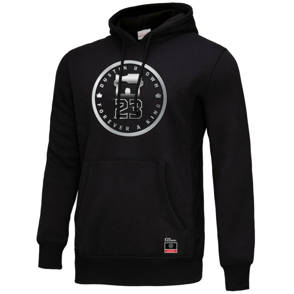 Dustin Brown Los Angeles Kings Mitchell & Ness Forever A King Pullover Hoodie - Black | US 5353039