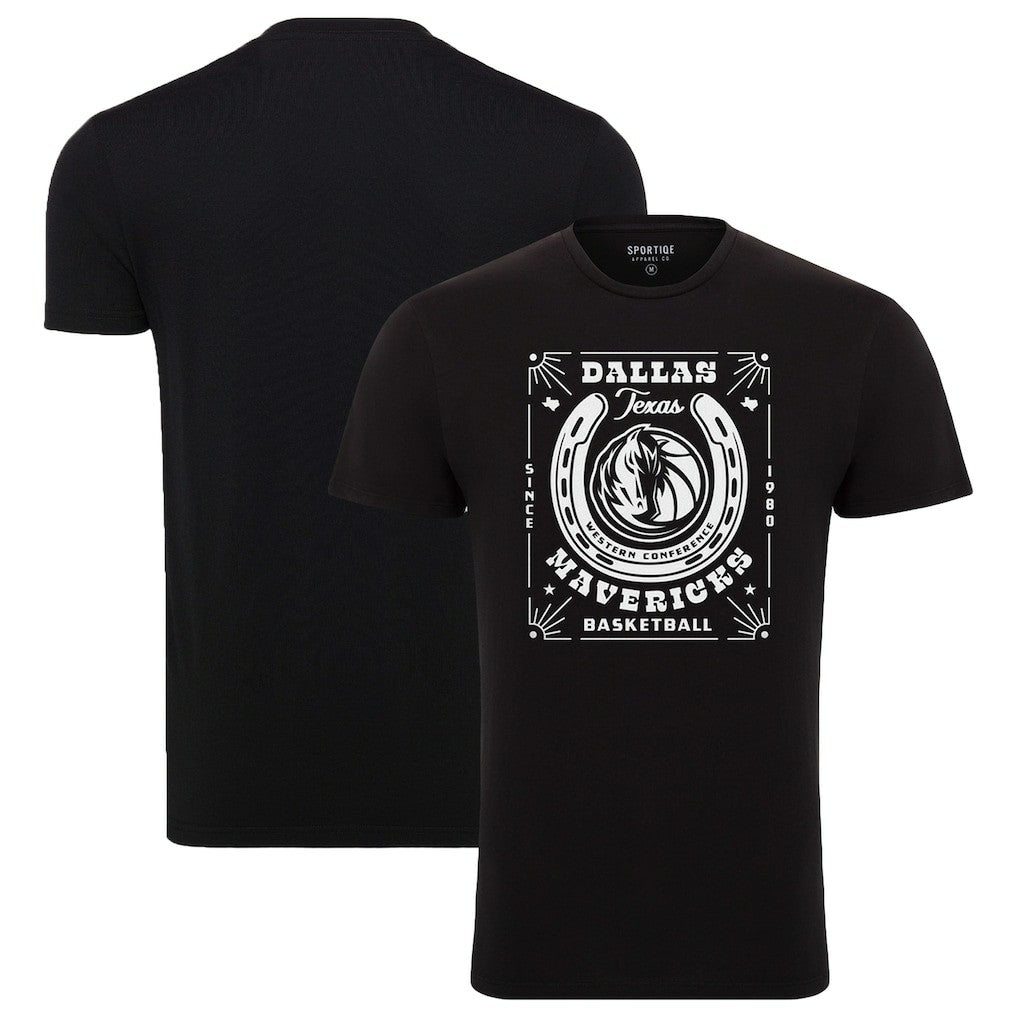 Dallas Mavericks Sportiqe Unisex Bingham Elevated T-Shirt Black outlet