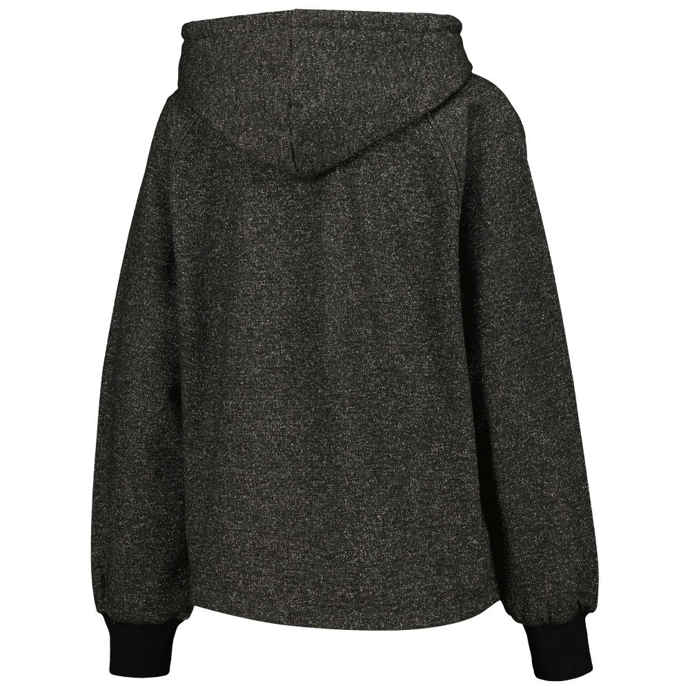 Cleveland Guardians DKNY Sport Women's Debbie Dolman Raglan Pullover Hoodie - Black Hoodies
