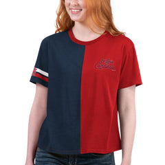 St. Louis Cardinals Starter Women's Power Move T-Shirt - Red/Navy T-shirts