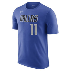 Kyrie Irving Dallas Mavericks Icon Name & Number T-Shirt Blue - Nike