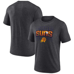 Phoenix Suns Hometown Originals Announcer Tri-Blend T-Shirt Charcoal - Fanatics