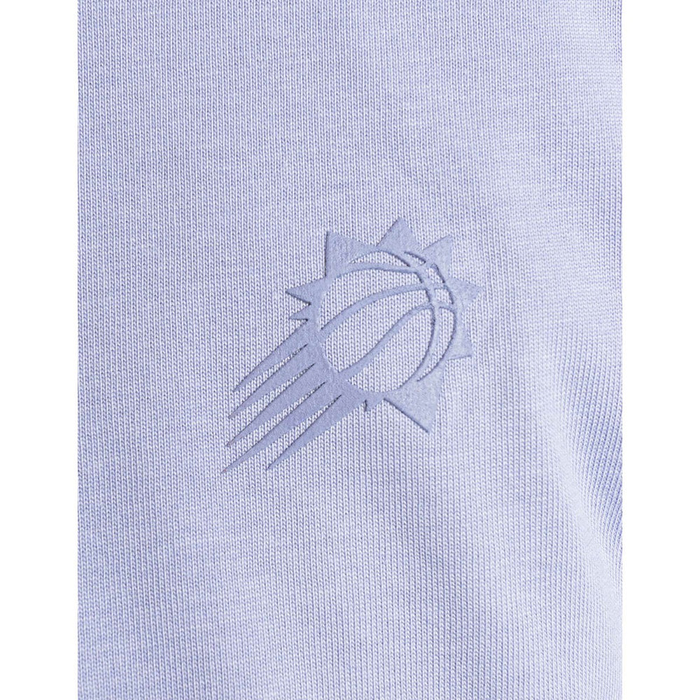 Phoenix Suns Lusso Women's Nola Faded Tonal Cropped T-Shirt Purple