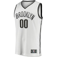 Brooklyn Nets Youth Fast Break Replica Custom Jersey Association Edition White - Fanatics