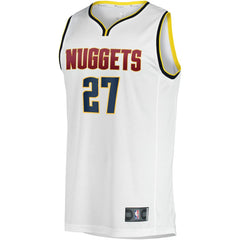 Jamal Murray Denver Nuggets Fast Break Player Jersey Association Editi- White - Fanatics