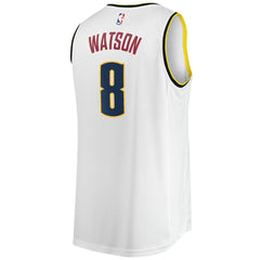 Peyton Watson Denver Nuggets Fast Break Player Jersey Association Editi- White - Fanatics outlet