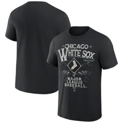 Chicago White Sox Darius Rucker Collection by Fanatics Beach Splatter T-Shirt - Black T-shirts