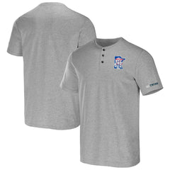 Minnesota Twins Darius Rucker Collection by Fanatics Henley T-Shirt - Heather Gray T-shirts