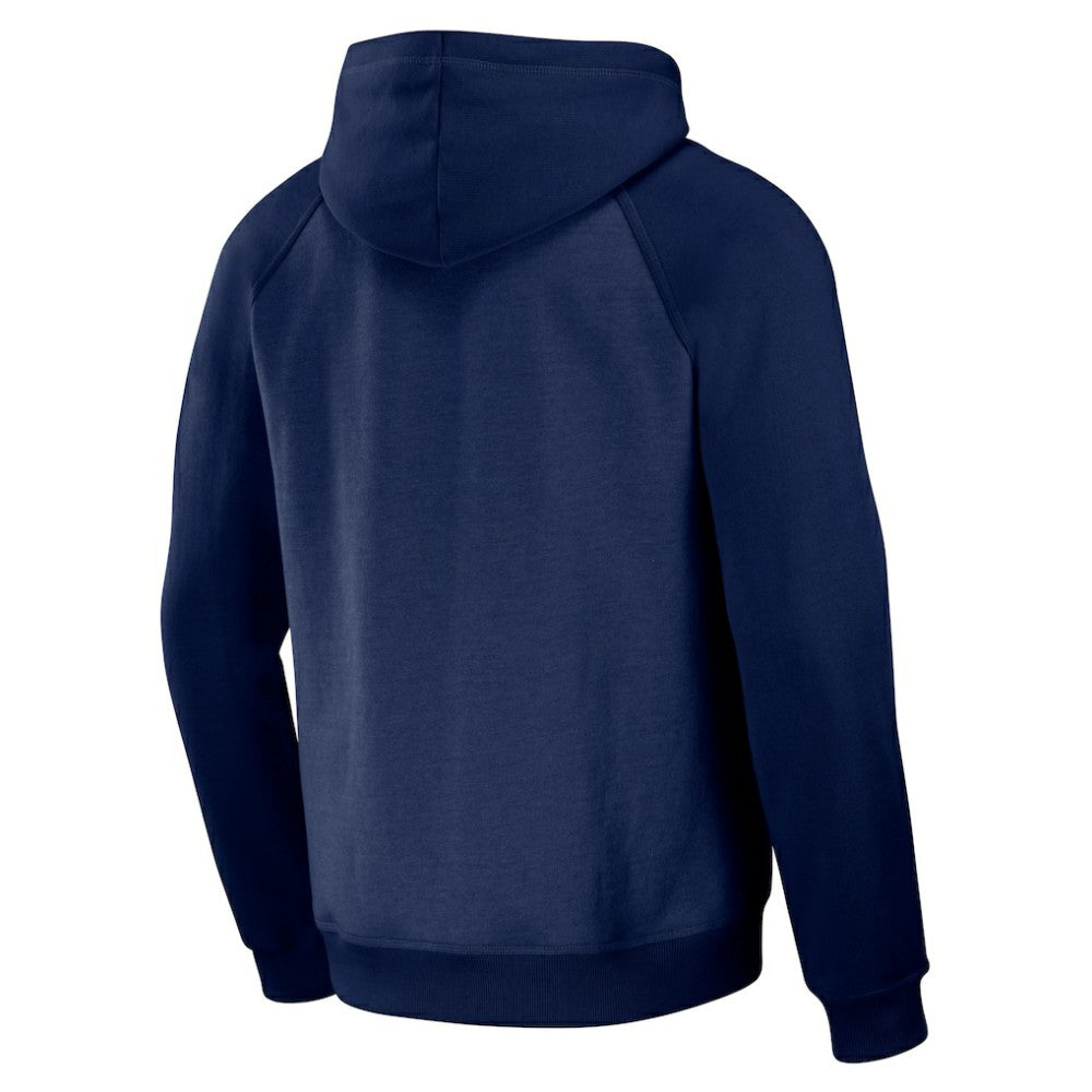 Atlanta Braves Darius Rucker Collection by Fanatics Raglan Full-Zip Hoodie - Navy Hoodies