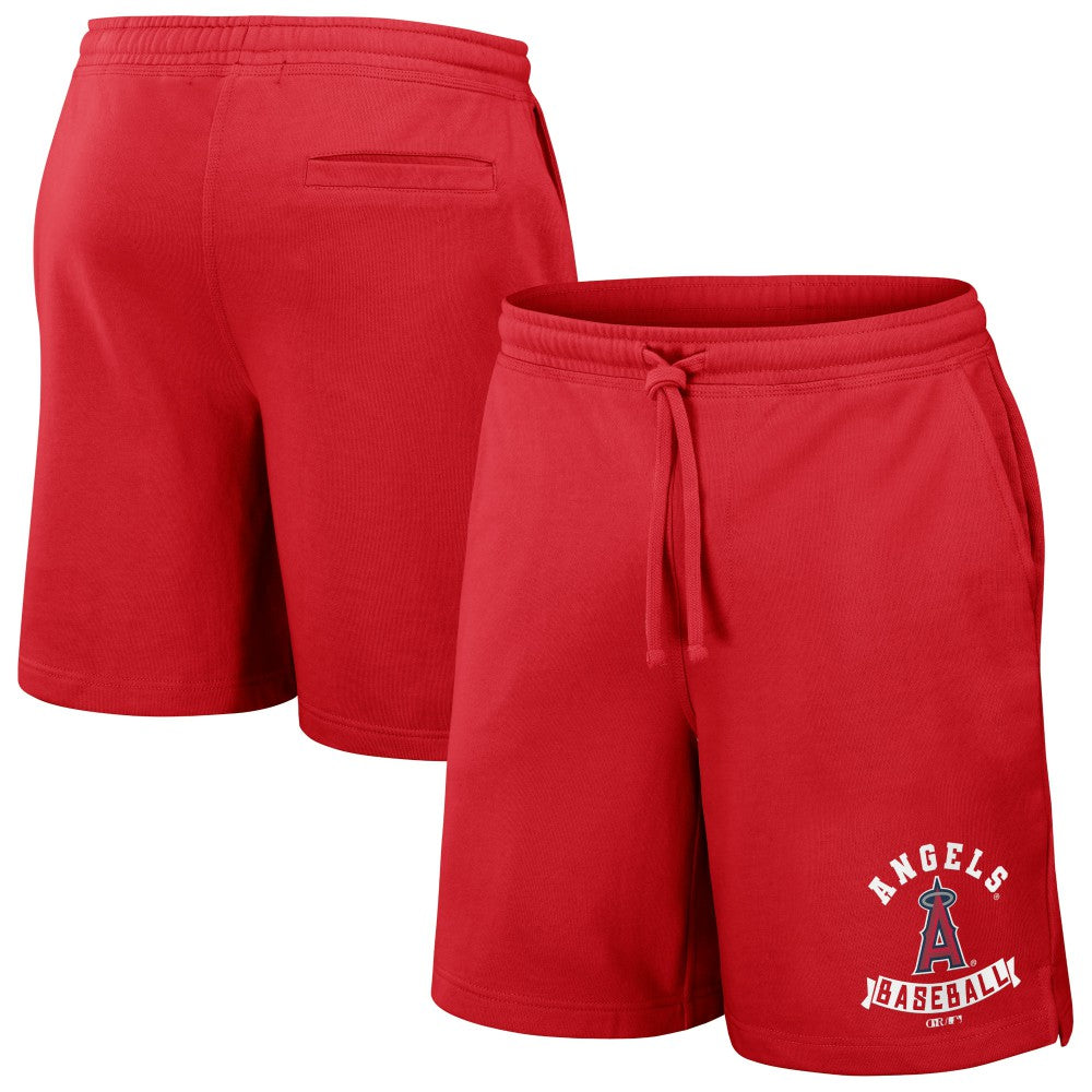 Los Angeles Angels Darius Rucker Collection by Fanatics Team Color Shorts - Red Shorts
