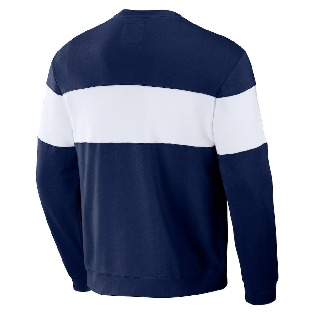 Houston Astros Darius Rucker Collection by Fanatics Stripe Pullover Sweatshirt - Navy Pullover