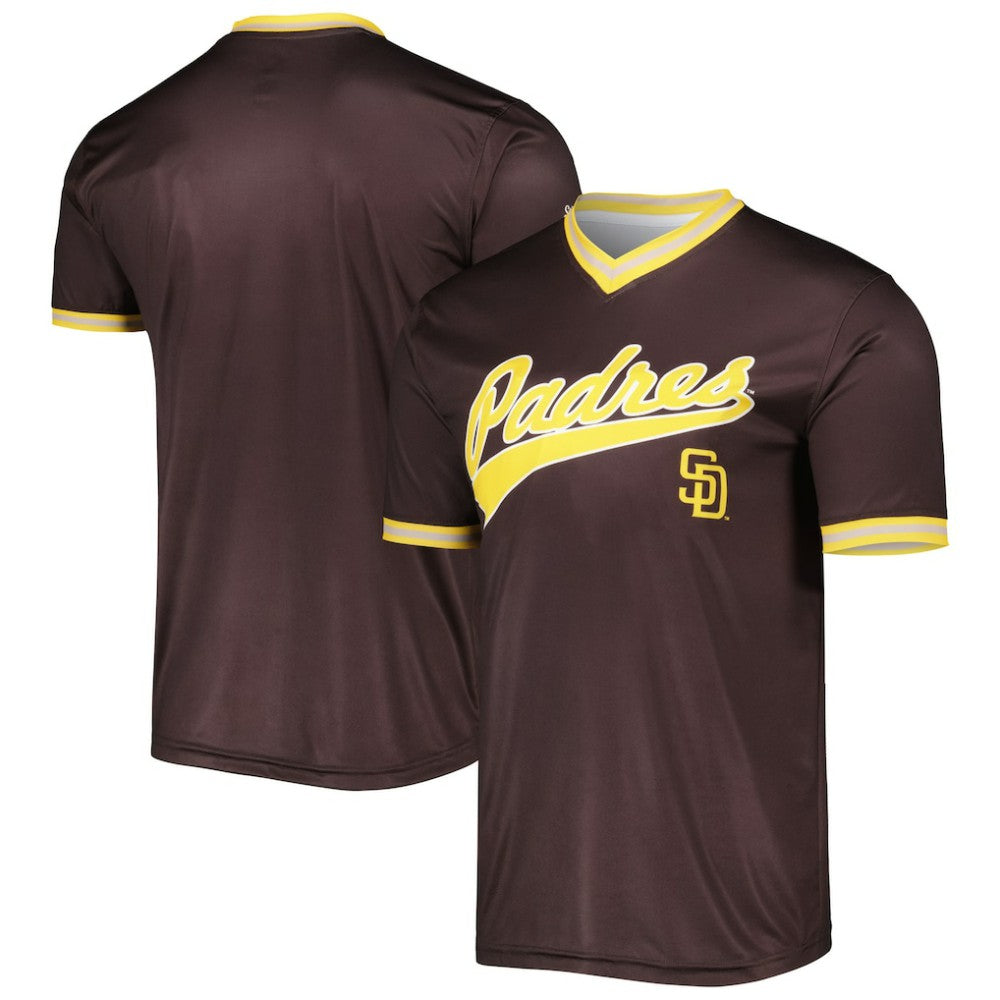 San Diego Padres Stitches Cooperstown Collection Team Jersey - Brown Jerseys