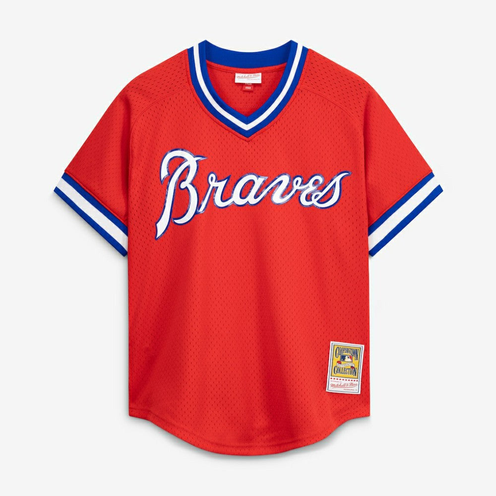 Dale Murphy Atlanta Braves Mitchell & Ness Authentic Batting Practice Jersey - Scarlet Jerseys