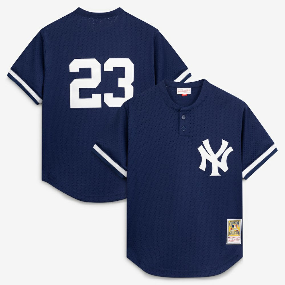 Don Mattingly New York Yankees Mitchell & Ness Authentic Batting Practice Jersey - Navy Jerseys